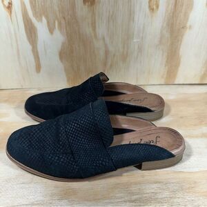 Free People Black Suede Mules Women’s Size 6:5